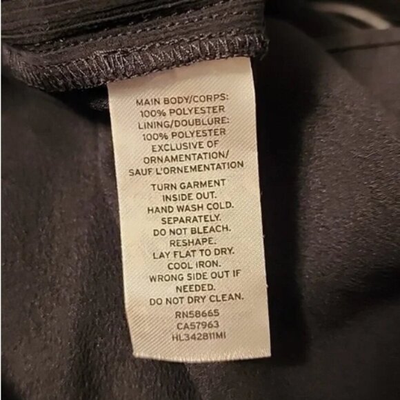 NWT Trouve Black Studded Sleeveless Tunic Size S - Picture 5 of 6